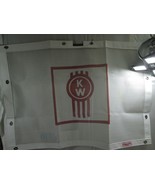 Belmor Kenworth Mesh Bug Screen Grille Cover 42&quot;x29&quot; White Red - $1,372.91 MXN