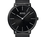 HB1513542 Hugo Boss Men’s Quartz Stainless Steel Black Dial 40mm Watch - £101.76 GBP