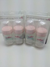 NEW SEALED Lot of 2 – 2 pack Pink Spectra Breast Milk Storage Bottles (T... - $18.05