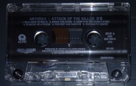 Attack of the Killer B&#39;s [PA] by Anthrax [CASSETTE ONLY]* - $2.00
