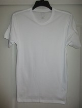 Calvin Klein ID H88 2-Pack Solid Crewneck Short Sleeve Men’s T-Shirt White M U77 - £9.21 GBP