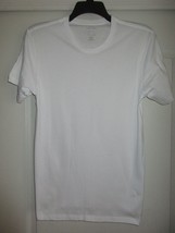 Calvin Klein ID H88 2-Pack Solid Crewneck Short Sleeve Men’s T-Shirt White M U77 - $11.53