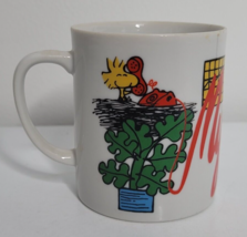 Vintage 1965 Snoopy My Mug Coffee Cup Peanuts Gang Woodstock Business Boss Rare - £31.41 GBP