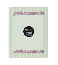 Jot Computer Stationery Paper 45 Sheets 8.5&quot; x 11&quot; Green Floral Print - £15.84 GBP