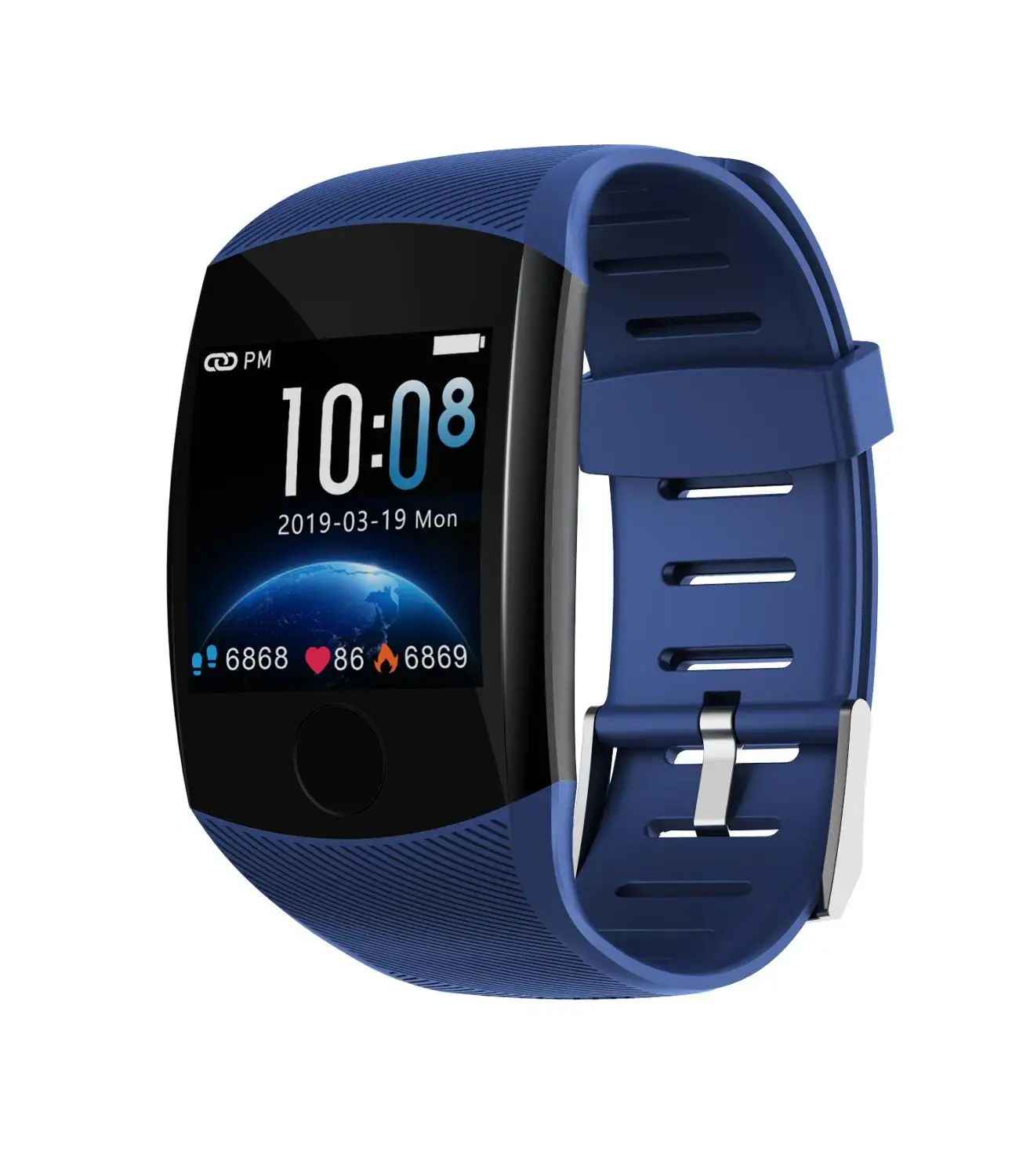 NEW Q11 Smart Watch Touch Screen IP67 Waterproof Fitness celet OLED Mess... - £150.47 GBP