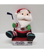 Gemmy Hockey Dancing Santa Christmas Plush Toronto Maple Leafs - £80.31 GBP