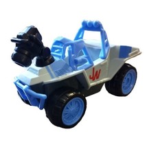 Jurassic World Dino Tracker Red Spotlight 4X4 Jeep Vehicle Hasbro 2017 WORKS 7&quot;L - £10.26 GBP