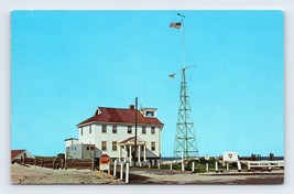 Gara Punto Coast Protezione Station Cape COD Massachusetts Ma Unp Cromo Postcard - £3.16 GBP
