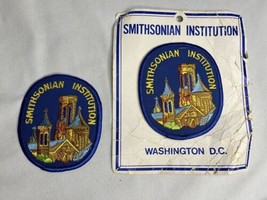 Vintage Lot Of 2 Smithsonian Institute Washington DC Badges Patches - £7.76 GBP