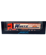 HERPA MAGIC SCANIA TRACTOR TRAILER TRUCK WIRTZ SPEDITION DIE-CAST SCALE ... - $93.18 CAD