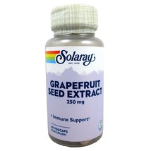 Solaray Grapefruit Seed Extract 250mg Immune Support 60 Vegcaps - £19.94 GBP