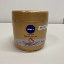NIVEA Cocoa Butter Body Cream 13.5 oz Deep Moisture Serum Dry Skin Disco... - £21.92 GBP