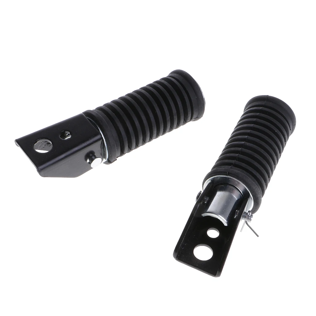 2Pcs Motorcycle Foot Rests for Suzuki GS125 GN125 - Comfortable and Stylish - £15.93 GBP