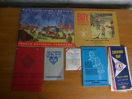 Lot of Boy Scouts &amp; Cub Scouts Memorabilia 1944 to 1970 - Calendar Booklets More - £19.94 GBP