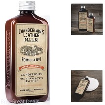 Leather Care Liniment Chamberlains Leather Milk Formula No 1 Conditioner... - $88.99