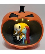 Disney The Nightmare Before Christmas Light-Up Pumpkin Scene Decor - $53.81 CAD