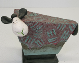 Vintage FarmYard Fun Artforum Mavis Sheep Figurine Madeleine Charlston r... - $9.89