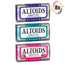 Full Box 8x Altoids Arctic Variety Pack Mints ( 50 Mints Per Tin ) Mix &amp;... - $27.30