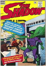 The Shadow Comic Book #3, Archie Comics 1964 VERY FINE- - £34.71 GBP