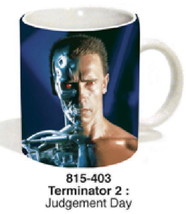 Terminator 2: Judgement Day Endoskeleton Ceramic Mug, NEW UNUSED - $8.77