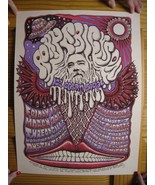 Roky Erickson Affiche Concert Glace Crème Social Psychédélique Ap - $179.58