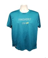 2017 JP Morgan Corporate Challenge Finisher Womens Medium Green Jersey - $369.94 MXN