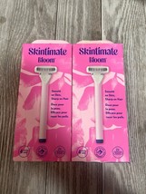 Damaged boxes~2 PACK Skintimate BLOOM 4 Blade Razor Handle + 2 Cartridges, - $11.76