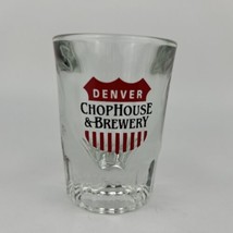 Denver Chop House and Brewery Whiskey Perfect Shot Glass 3&quot; - £11.21 GBP