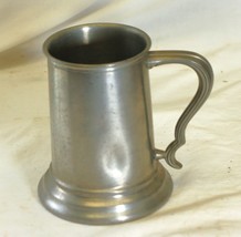 Glass Bottom Pewter Colored Beer Stein Mug Tankard Bar Barware c - $375.11 MXN