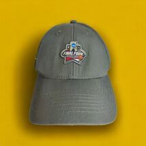NCAA Final Four Houston 2016 Baseball Cap Hat Mens Adjustable Grey Villa... - $8.72