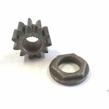 Mower Steering Shaft Pinion Gear &amp; Bushing Cub Cadet LT1042 LT1045 LT1046 LT1050 - $21.77