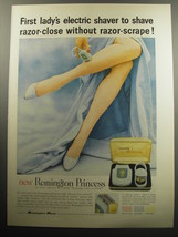 1957 Remington Princess Shaver Ad - First lady&#39;s electric shaver to shave - £14.78 GBP