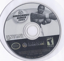 Nintendo GameCube Game EA Sports Knockout Kings 2003 Rare and HTF - £11.26 GBP