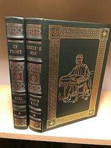 Perfect! Rare! Ernie&#39;s War and Up Front by Bill Mauldin 2 vol set [Leath... - $345.51