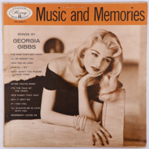 Georgia Gibbs Music &amp; Memories 1955 Mono Jazz/Big Band Vinyl LP Record M... - $13.37