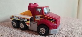 Vintage Nylint Tow Truck Road Crew Diecast Toy Truck 1997 9&quot;  - $44.19