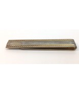 Vintage Swank Gold Tone Metal Tie Bar Clip Clasp Money Clip Mens Accesso... - £6.32 GBP