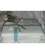 Giftco LoVing you Love Stamp Ceramic Container Rose Paper Valentine’s Da... - $26.93 CAD