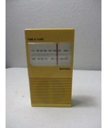 Vintage Shower Radio Time &amp; Tune AM/FM Water Resistant Bifora Model TT-1... - $752.48 MXN