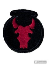 Vintage US Army Patch World War 2 WWII 34th Infantry Division Bull Head Patch - £14.90 GBP