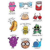 Creative Teaching Press So Much Pun! Punny Rewards Stickers (55 Stickers Per ... - £5.50 GBP