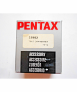 Pentax Tele Converter TE-5 No. 32982 for PC-555 Camera in case - $9.89