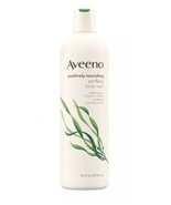 Aveeno Positively Nourishing Body Wash Seaweed &amp; Oatmeal Purify Nourish ... - $752.14 MXN