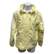 Vintage Robin Ross Yellow Hooded Jacket - Women&#39;s Medium - $31.30