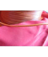 10 ft Belden 8943 orange 20 AWG Stnd braid laquered lead wire vintage 19... - $9.89