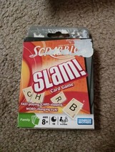 Scrabble Slam Card Game Fast-Playing Card Slapping Word-Changing Fun (bad box) - $6.92