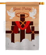 The Good Friday House Flag Faith 28 X40 Double-Sided Banner - £29.55 GBP