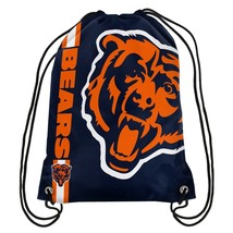 Chicago Bears NFL Big Logo Drawstring Backpack Backsack Bag - $13.99