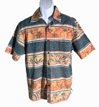 The Territory Ahead Men&#39;s Short Sleeve Button Down Colorful Shirt Medium - £11.59 GBP