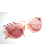woman sunglasses fashion cat eye frames pink rose feminine frames lightw... - £13.77 GBP